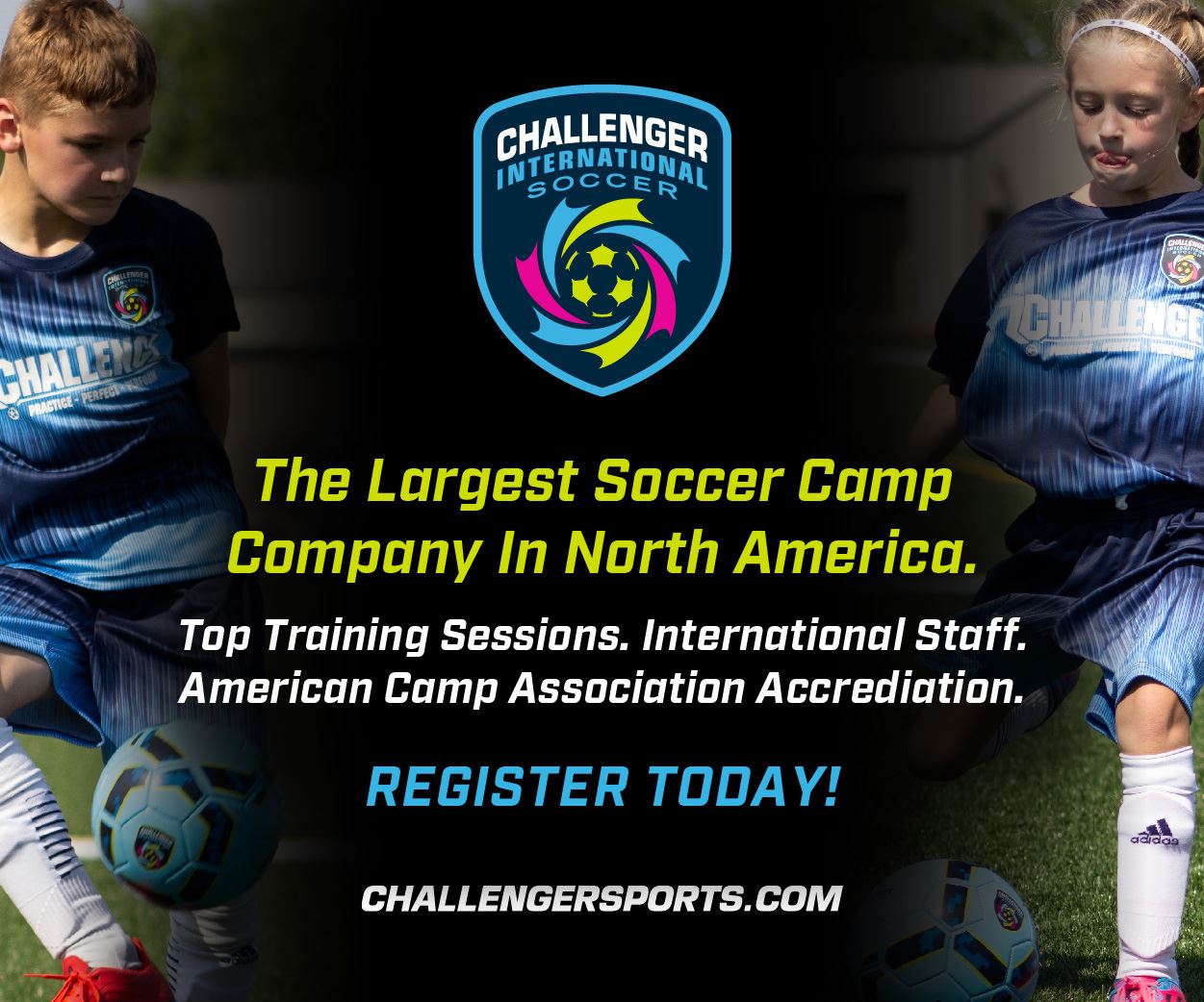 Challenger Soccer Ad Image